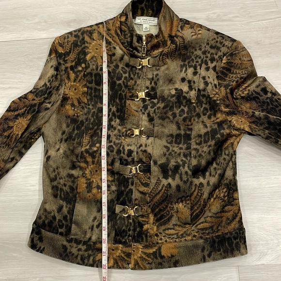 St. John Sport by Marie Gray Corduroy Jacket - Picture 15 of 16